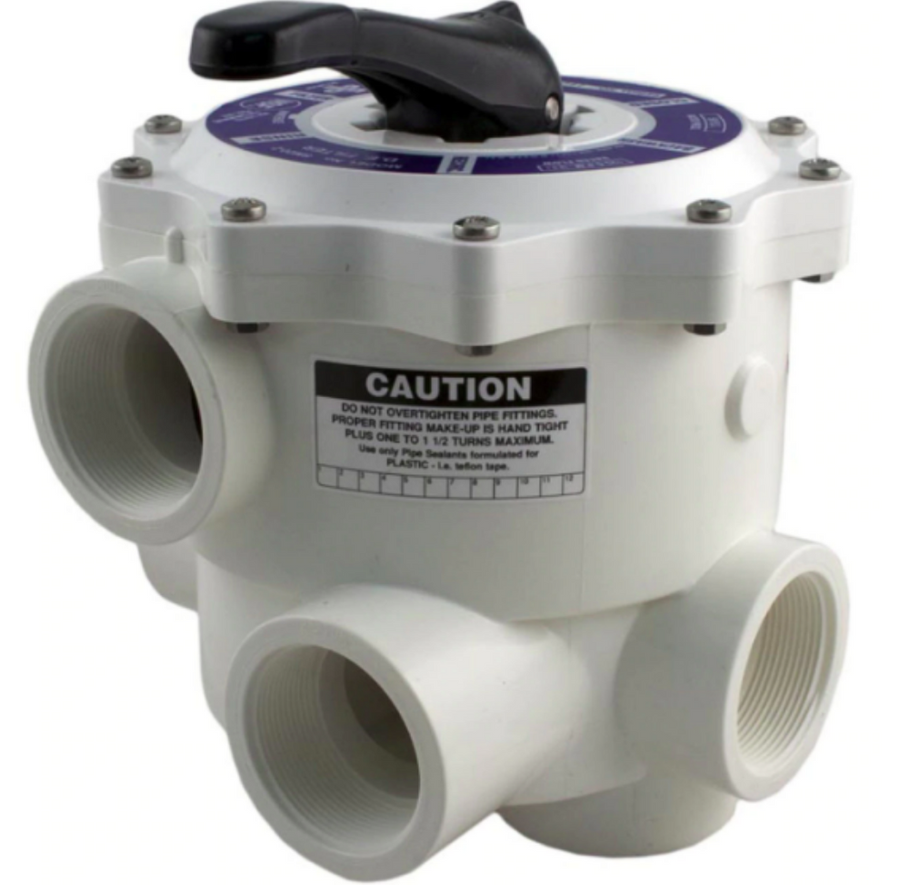 Praher SM-20-2 2" Side Mount Multiport Valve Variation 2 for Pool DE Filters
