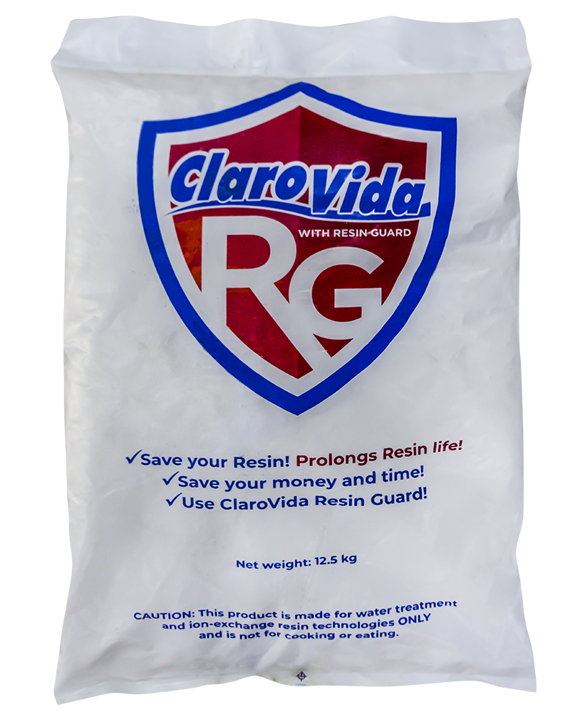 ClaroVida Softener Salt with Resin Guard, 12.5kg