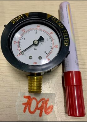 Pentair 190058 Pressure Gauge for EasyClean / USG