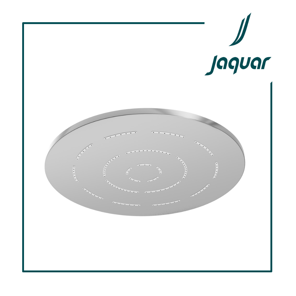 Jaquar OHS-1613 Single Function 200mm dia Round Shape Maze Overhead Shower, Stainless Steel