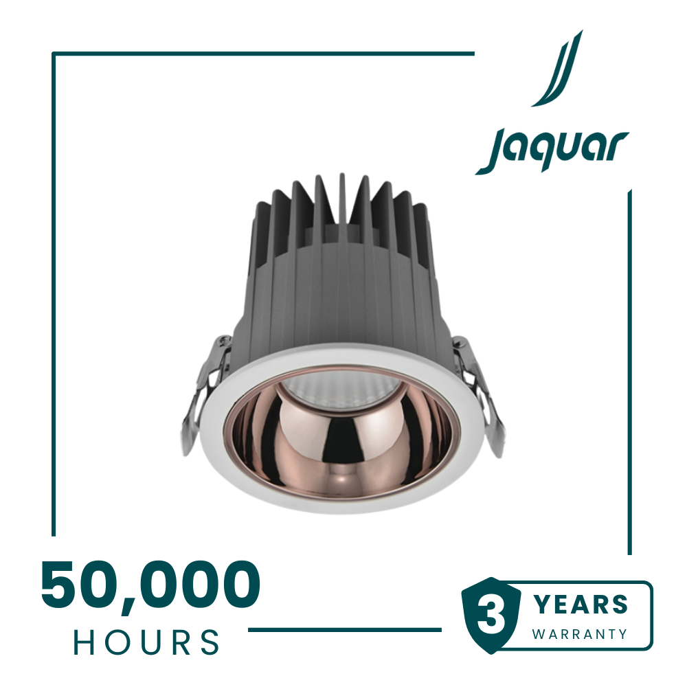 Jaquar IRL-WHT-LEMA01R0 Emina: Recessed COB Downlight 8W / 15W Neutral White