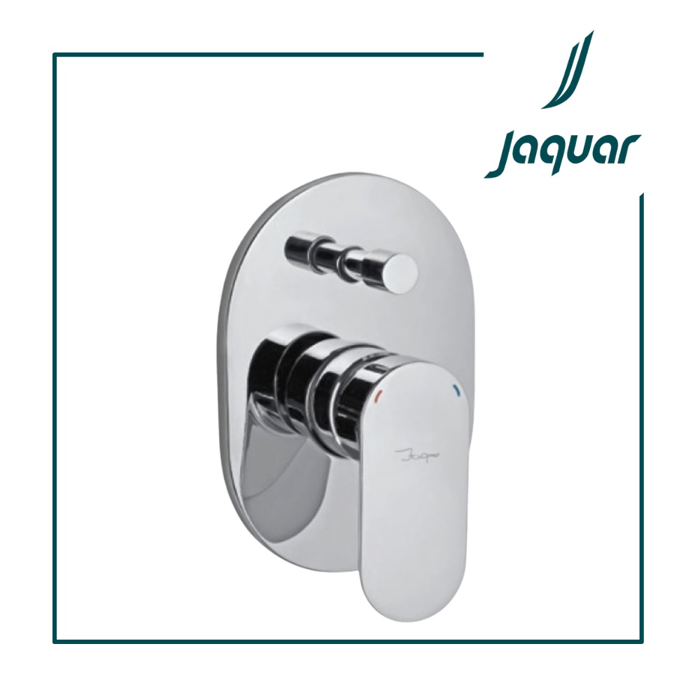 Jaquar OPP-CHR-15065NKPM Exposed Part Kit of Single Lever In-Wall Diverter, Compatible with ALD-065N (Product Advisory: Diverter Must Be Purchased with In-Wall Body)