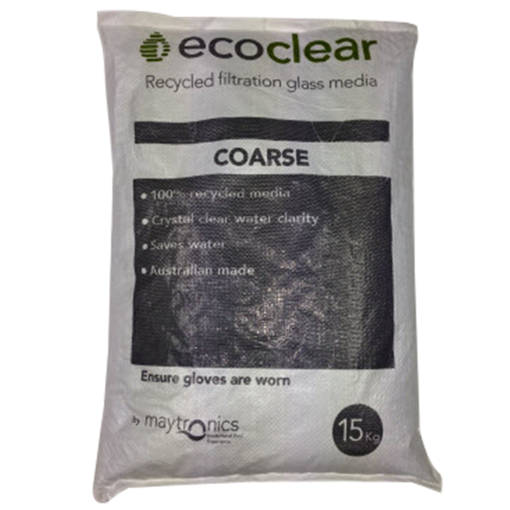 EcoClear Glass Filtration Media  15 kg