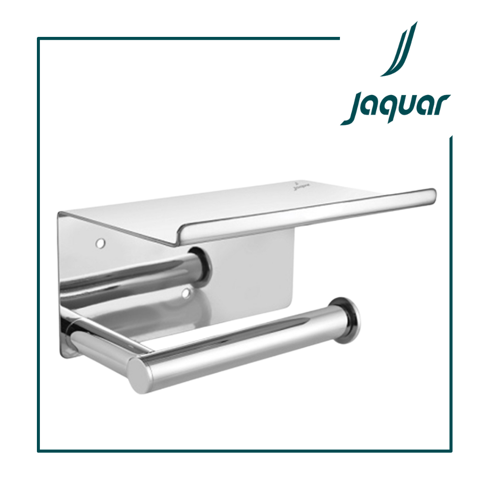 Jaquar ACN-CHR-1157 Toilet Roll Holder with Shelf
