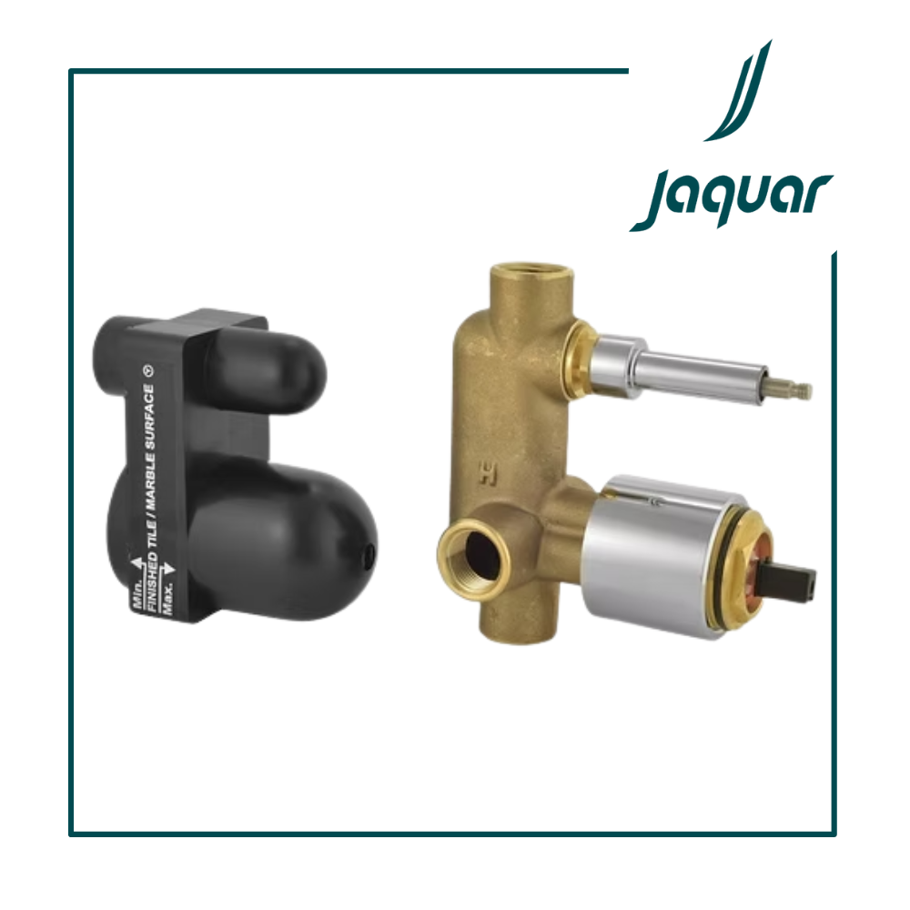 Jaquar ALD-CHR-065N In-Wall Body of Single Lever Diverter with 40MM Cartridge, 1/2" BSP connection