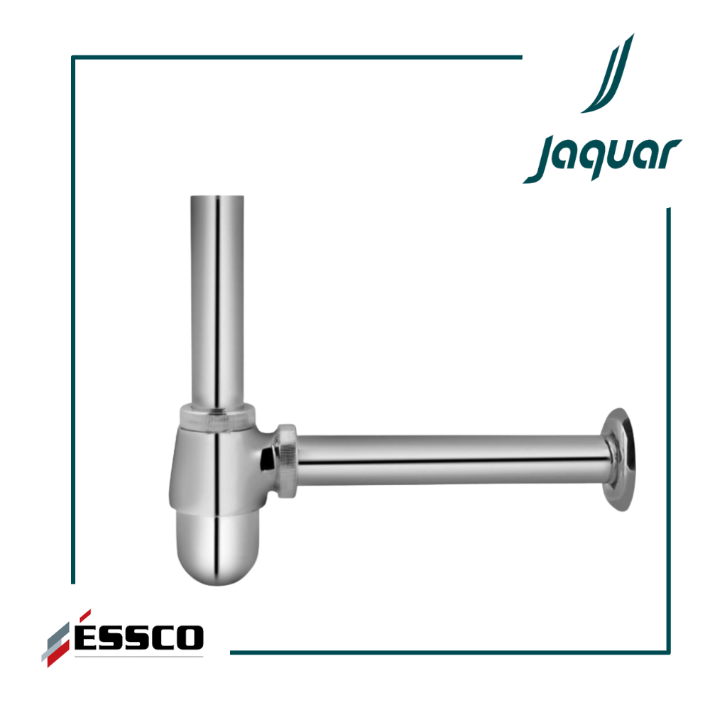 Essco ALE-CHR-773ML190X125V Bottle Trap With 190mm & 125mm Long Wall Connection Pipes