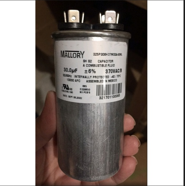 Capacitor 30uF at 370VAC