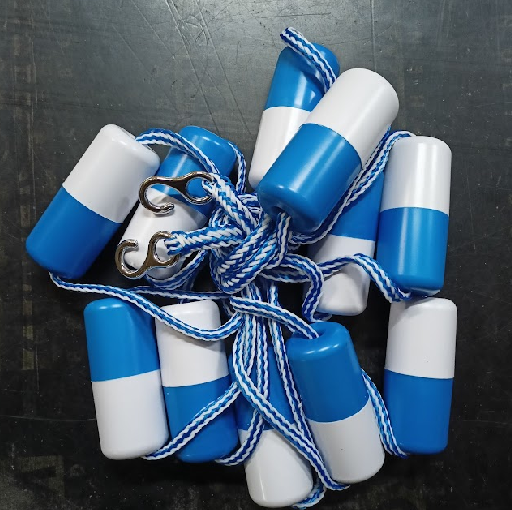 Jet-Flo 96510 Pool Safety Rope  24 ft with Floats