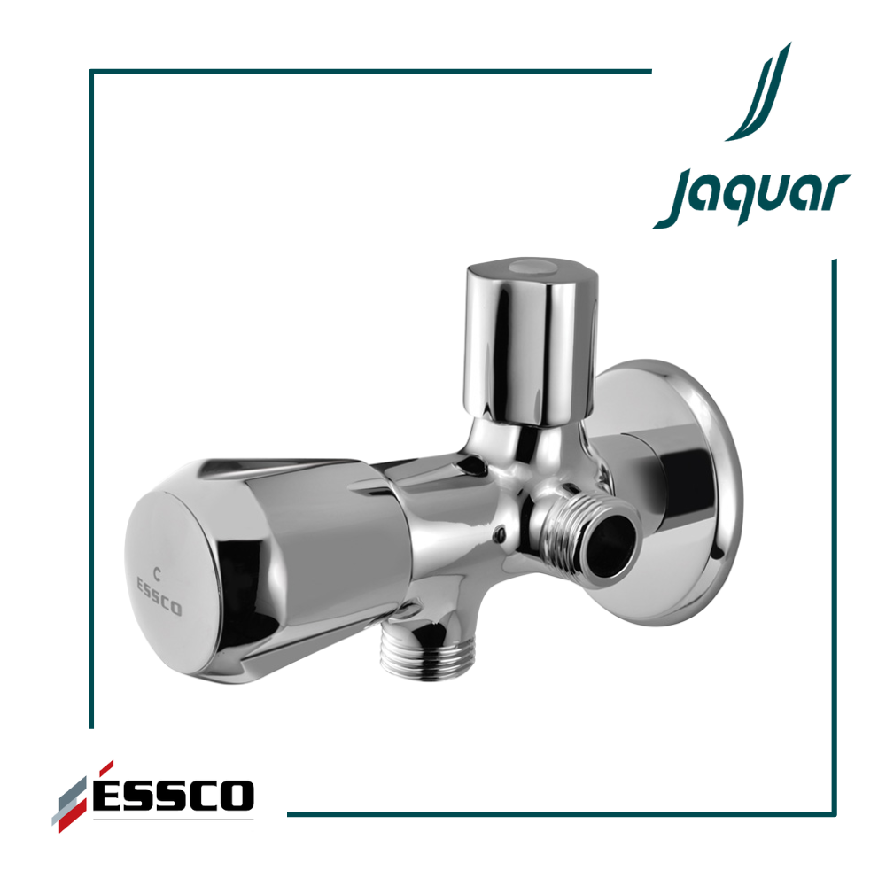 Essco MQT-CHR-526AFKN 2-Way Angle Valve With Wall Flange