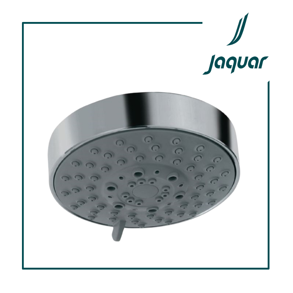 Jaquar OHS-CHR-1999 Multi-function 100mm Dia Round Shape Overhead Shower with Normal, Soft & Massage Spray