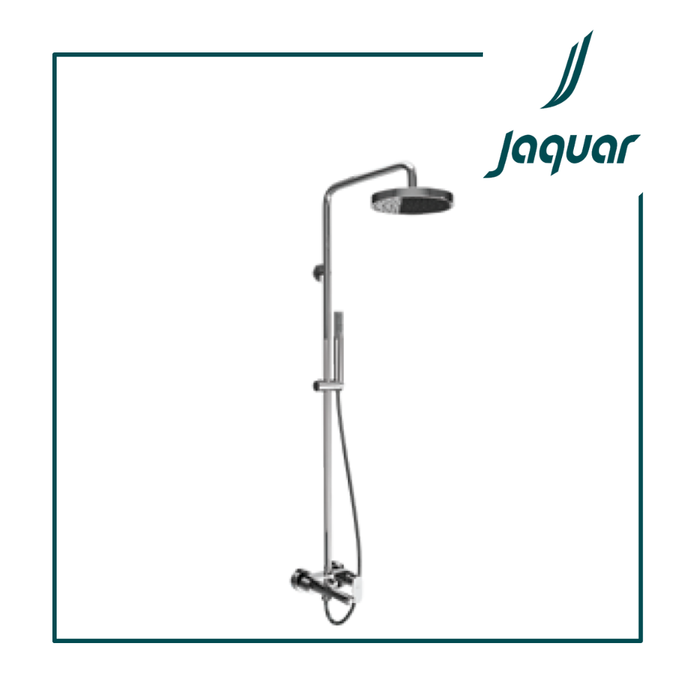 Jaquar OPP-CHR-15125WPSHK Single Lever Bath & Shower Mixer 3-in-1 System Shower Set