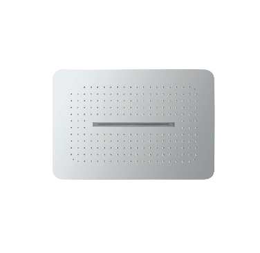 Artize OSA-CHR-70013 RAINJOY 480X330MM AISI 304 STAINLESS STEEL WITH INSTALLATION KIT FOR FALSE CEILING - 2-FUNCTIONS - RAIN - WATERFALL