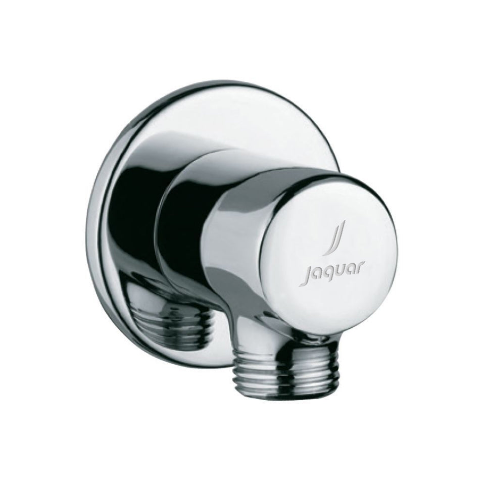 Jaquar SHA -1195R Wall Outlet 30mm Dia 40mm Longg Round Shape with 15mm Thread to Connect Hand Shower Pipe & Flange