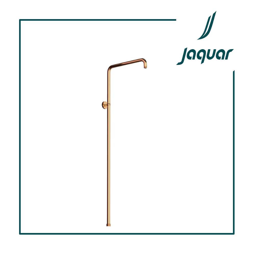 Jaquar SHA-GBP-1211NPD Exposed Shower Pipe L-Type in Round Shape (For Connecting Overhead Shower)