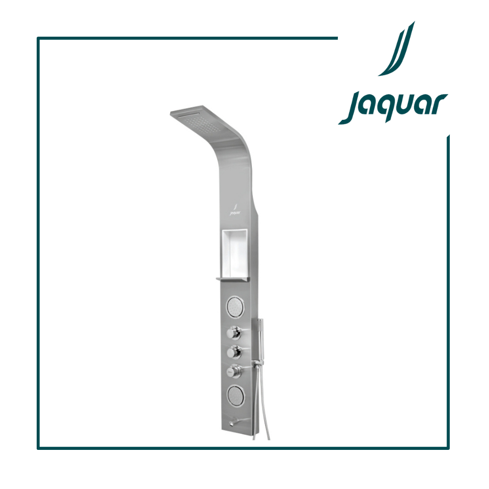 Jaquar SHP-SSF-ST88158B Selfy Shower Panel Anti Finger Print with Stainless Steel Finish