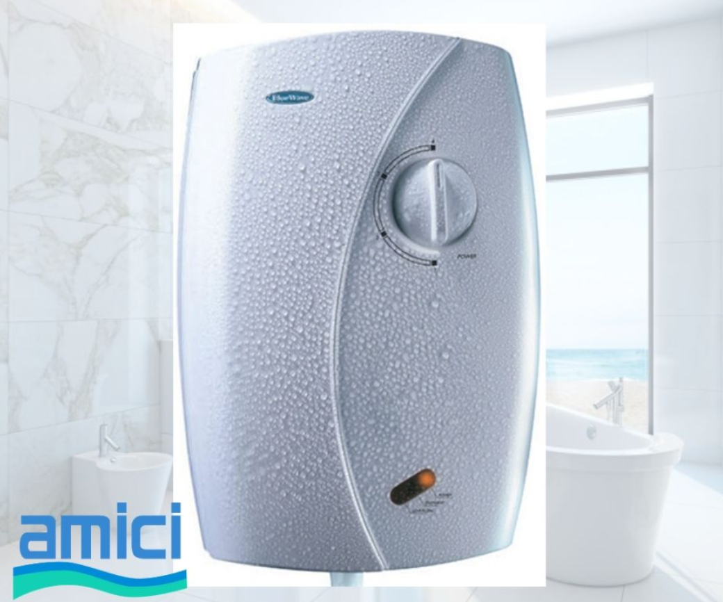 BlueWave BWM300E-5.5 5.5kW 220V Multi Point Instant Electric Heater (White)