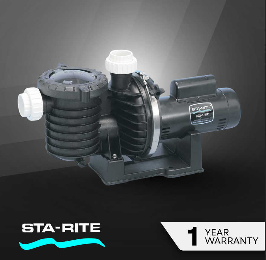 Pentair Sta-Rite Max-E-Pro Swimming Pool Pumps, High Head High Efficiency, USA Brand
