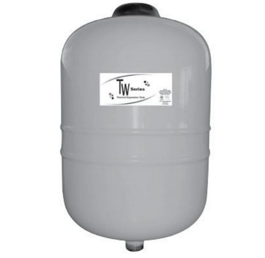 A.O. Smith 9850138000 TW-5-1 Expansion Tank 2.1gal Max 150psi 3/4", Dia 7.9" Ht 11"