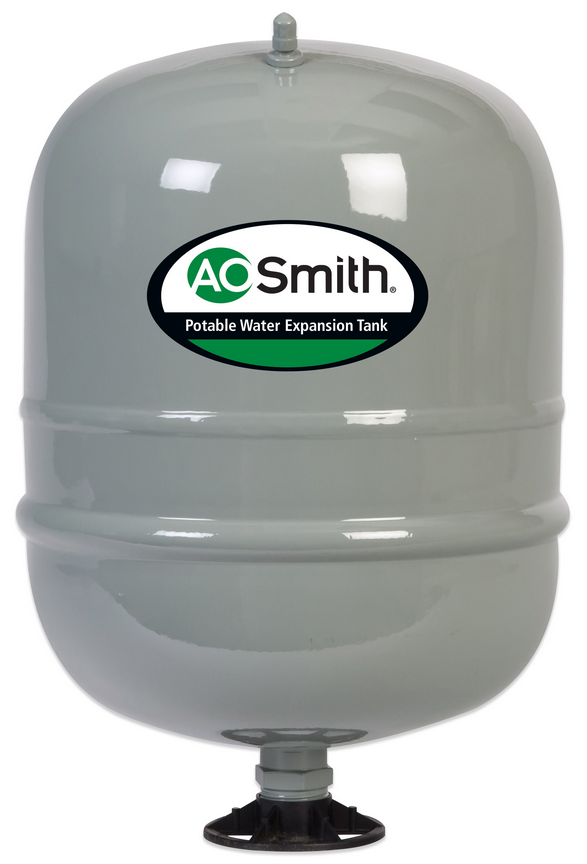 A.O. Smith 100130786 (9850070052) PMC-10 Expansion Tank 9.25gal Max 150psi 3/4", Dia 15.38" Ht 15.5"