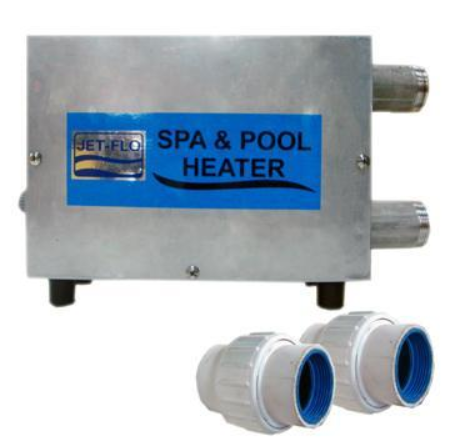 Jet-Flo Electric Inline Spa Heater (Incoloy Heating Element 12.0kW 240V / 1 Ph / 60Hz )