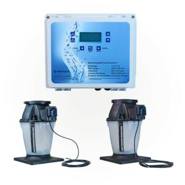 522622 Intellichem Controller and Acid and Chlorine Tanks with Tank Mounted Pump