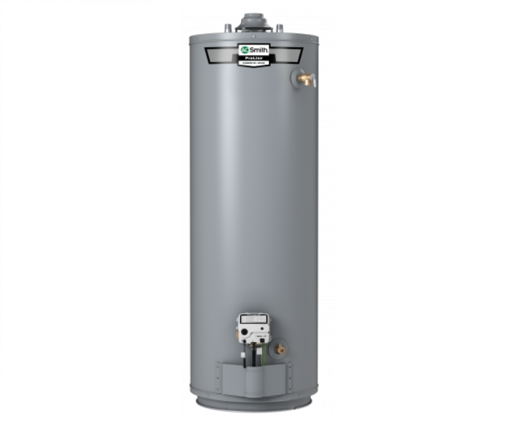 A. O. Smith GCR-50 Gas-Fired Storage Water Heater, Piezo ignited, 50 Gallons
