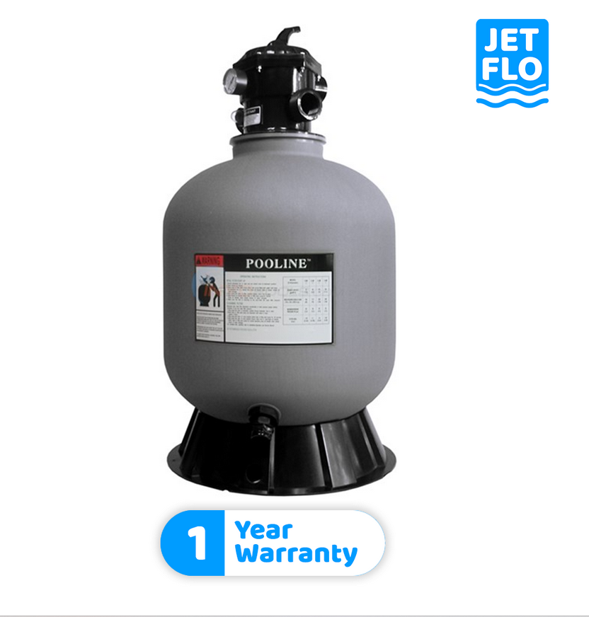 Jet-Flo 73040 16" Sand Filter with 6-way Top Valve