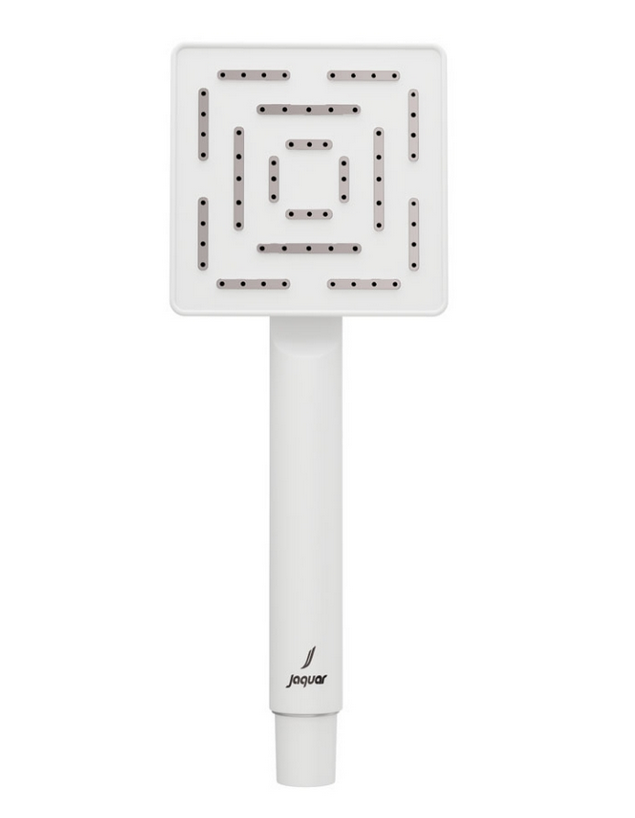 Jaquar HSH-CHR-1655 Single Function 95X95mm Square Shape Maze Hand Shower (with Stainless Steel Face Plate & ABS Body)