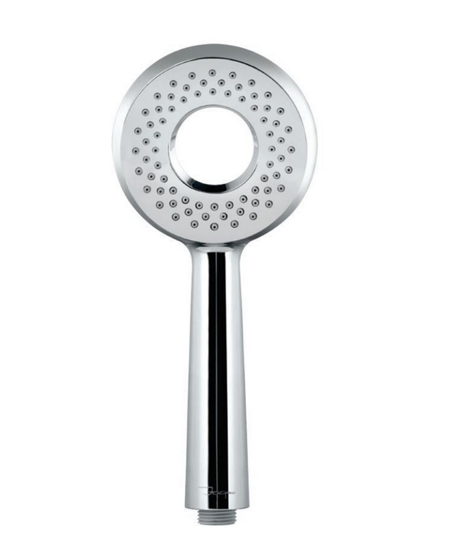 Jaquar HSH-CHR-1715 Hand Shower ø105mm Round Shape Single Flow with Air Effect (ABS Body & Face Plate Chrome Plated) with Rubit Cleaning System