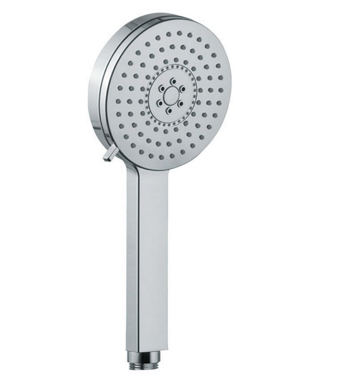Jaquar HSH-CHR-1721 Hand Shower ø105mm Round Shape Multi Flow with Air Effect (ABS Body & Face Plate Chrome Plated) with Rubit Cleaning System