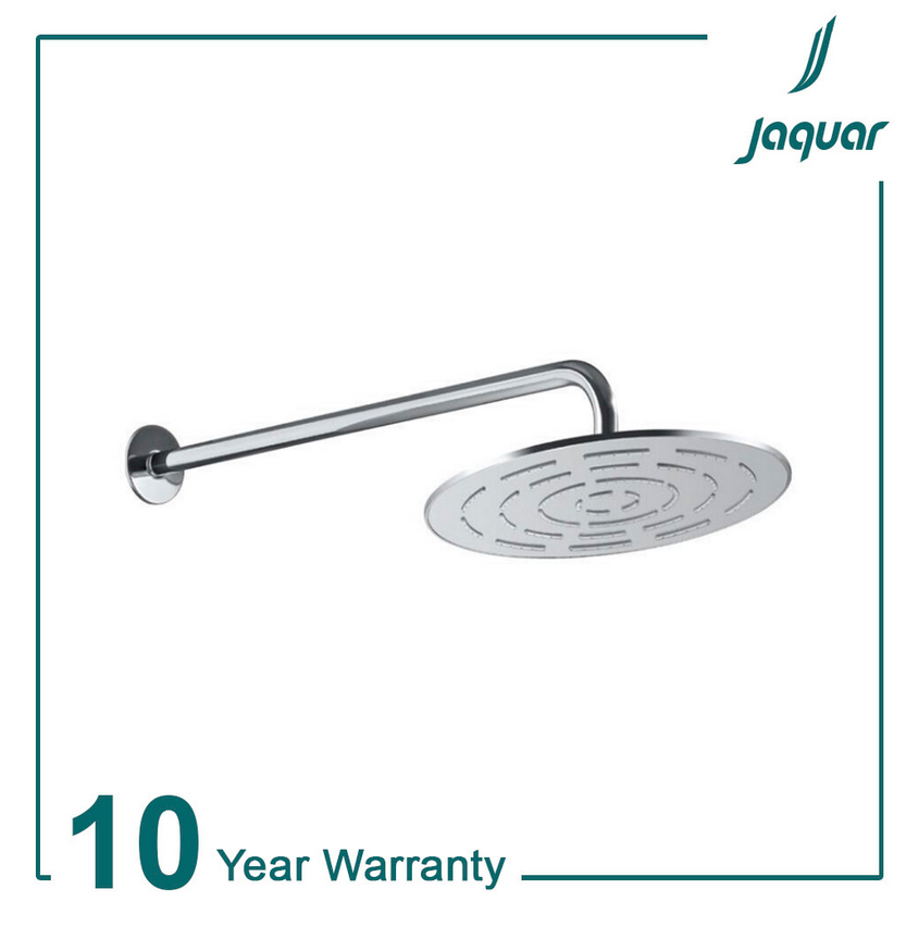 Jaquar OHS-CHR-1633 Single Function 300mm Round Shape Maze Overhead Shower, Stainless Steel (Shower Arm not included)