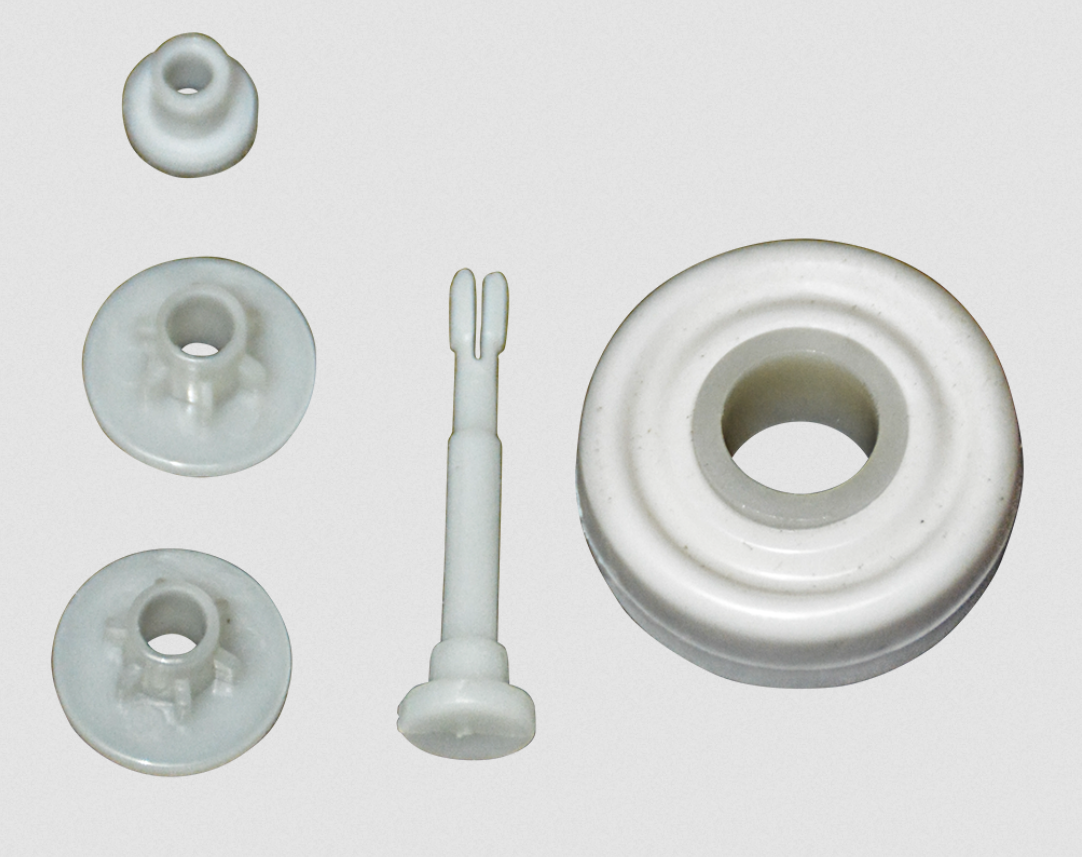 Jet-Flo Vacuum Head Wheel Assembly, Plastic, Pool Vacuum Head Part