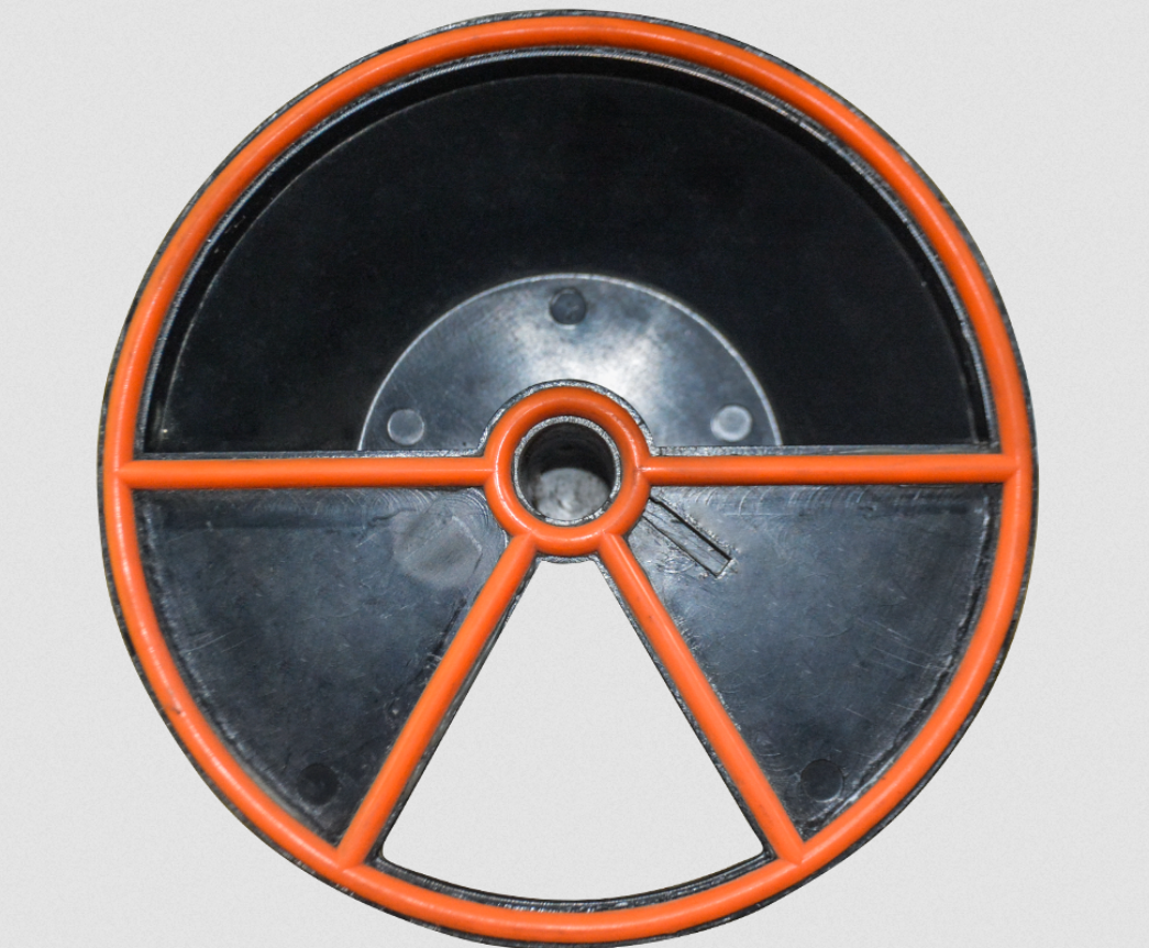 Jet-Flo Rotary Valve Plate w/ Spider Gasket for 2-1/2" MPV