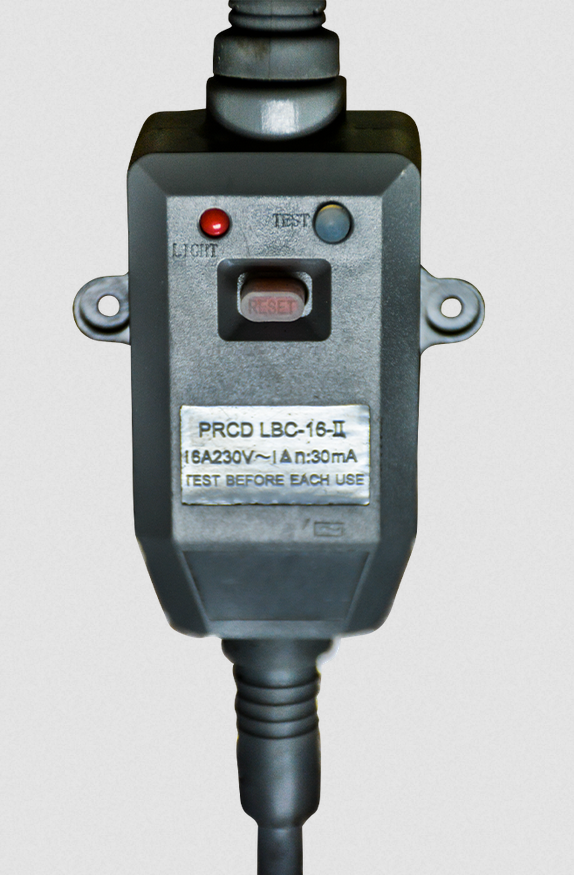 Atmor 1.5m Power Cord/Plug with ELCB NEMA