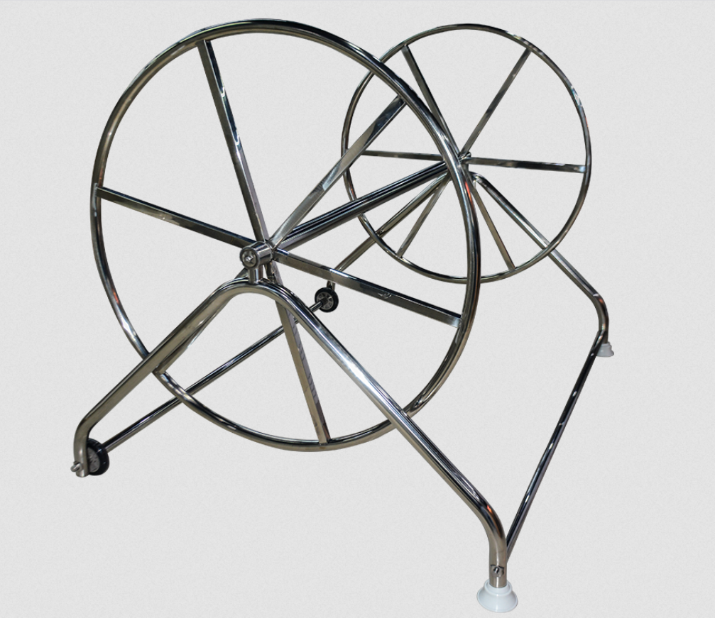 Jet-Flo ELR-24160 Eco Lane Rope Roller 110xW160cm SS304 w/ two wheels