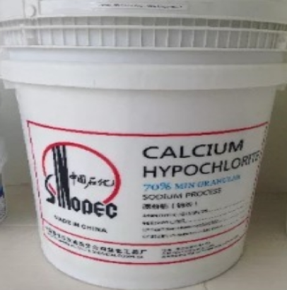 Sinopec Chlorine - Calcium Hypochlorite 70% 40KG, for swimming pool disinfection
