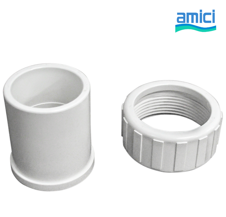 Jet-Flo Union, Replacement Part for 56SFP Swimming Pool Pump (White)