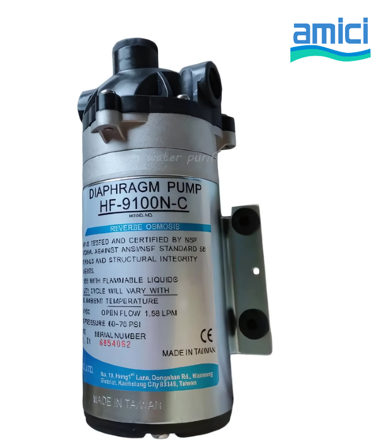 328350-000 Headon Heavy Duty Diaphragm Pump Model: HF-9100N (S4, S7, A6) 24VDC 1.82lpm 0.26A