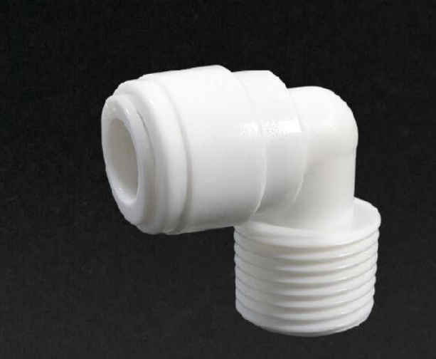 328352-000 Male Elbow Connector - Tube OD 1/4", Thread NPT 3/8-18 (S4, S7, A6)