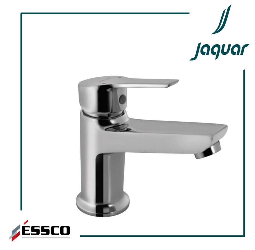 Essco APR-CHR-101011NB Single Lever Basin Mixer with 375mm long Braided Hoses, Heavy Duty