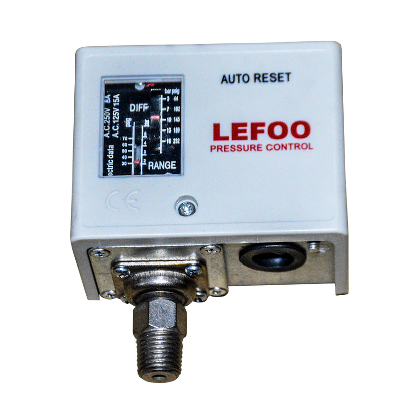 Jet Flo LF5516 Pressure Switch (5-16 Bar), (For refrigerant, air, water, oil)