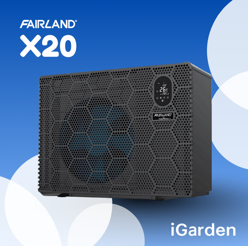 Fairland X20 Swimming Pool Heat Pump Heater, COP20 Full Inverter