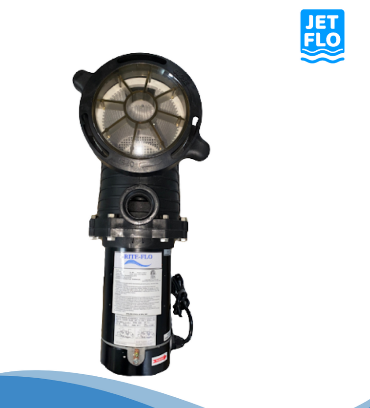 Jetflo RiteFlo 100 Pool Pump 1Hp 5.7A 230V 60Hz