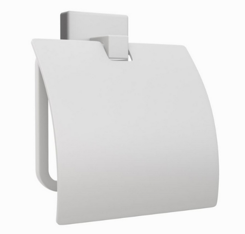 Jaquar AKP-35753PS Toilet Roll Holder with Stainless Steel Flap (Colors: Chrome, Black Matt, White Matt, Gold PVD)