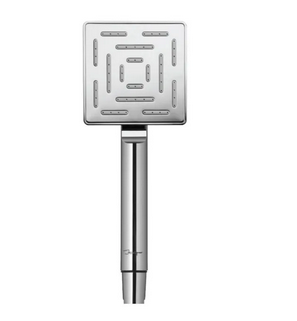 Jaquar HSH-CHR-1655 Single Function 95X95mm Square Shape Maze Hand Shower (with Stainless Steel Face Plate & ABS Body)
