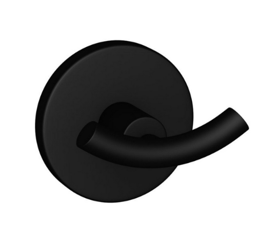 Jaquar ACN-1161N Double Robe Hook (Colors: Chrome, Black Matte, White Matte, Gold PVD)
