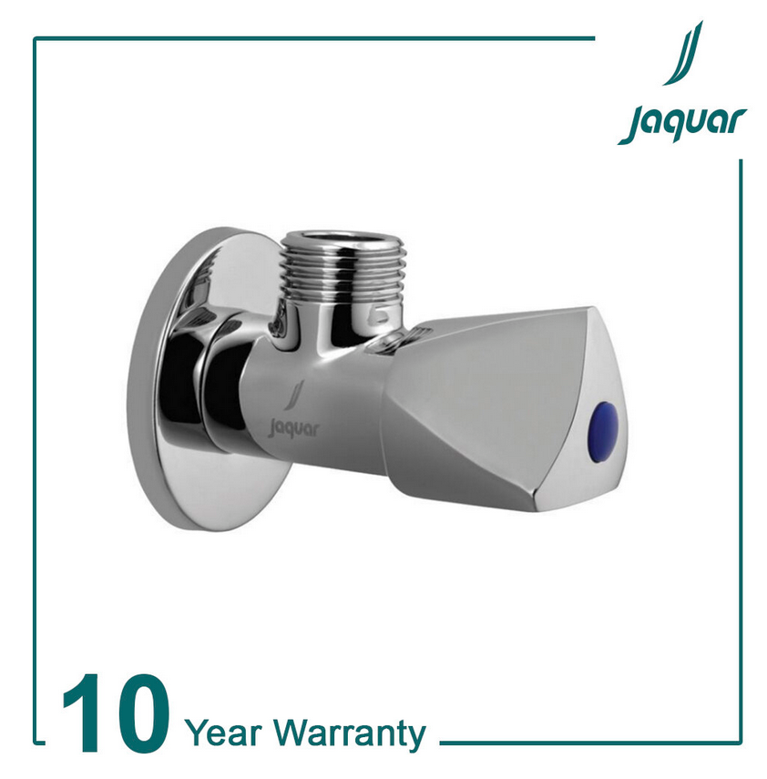 Jaquar AQT-CHR-3057P Angle Valve with Triangular Handle & Wall Flange ...
