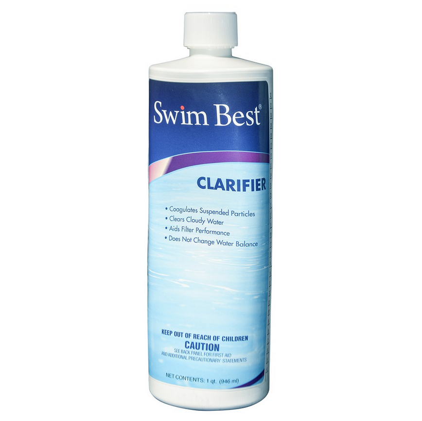 SwimBest Natural Clarifier for Swimming Pools, 1 qt (946 ml)